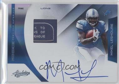 2011 Panini Absolute Memorabilia - [Base] - Laundry Tag Prime Signatures #212 - Rookie Premiere Materials - Mikel Leshoure /1