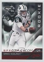 Rookie - Greg McElroy