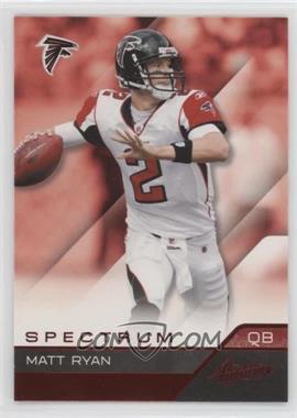 2011 Panini Absolute Memorabilia - [Base] - Retail Spectrum Red #4 - Matt Ryan