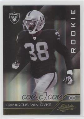 2011 Panini Absolute Memorabilia - [Base] - Retail #189 - Rookie - Demarcus Van Dyke /399