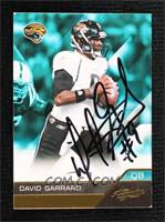 David Garrard [JSA Certified COA Sticker]