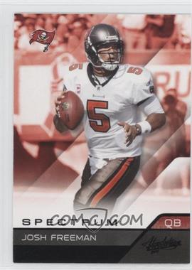 2011 Panini Absolute Memorabilia - [Base] - Spectrum Black #93 - Josh Freeman /25