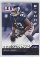 Rookie - Greg Jones #/100