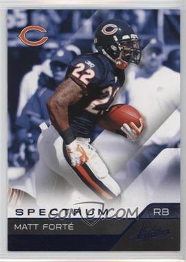 2011 Panini Absolute Memorabilia - [Base] - Spectrum Blue #21 - Matt Forte /100