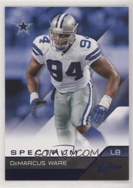 2011 Panini Absolute Memorabilia - [Base] - Spectrum Blue #28 - DeMarcus Ware /100