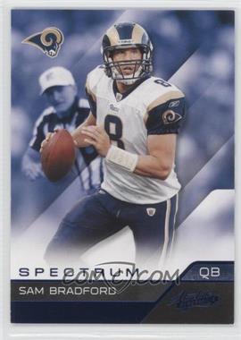 2011 Panini Absolute Memorabilia - [Base] - Spectrum Blue #91 - Sam Bradford /100