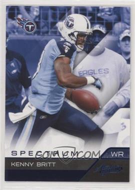 2011 Panini Absolute Memorabilia - [Base] - Spectrum Blue #97 - Kenny Britt /100