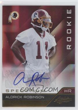 2011 Panini Absolute Memorabilia - [Base] - Spectrum Gold Autographs #101 - Rookie - Aldrick Robinson /299