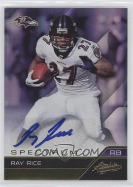 2011 Panini Absolute Memorabilia - [Base] - Spectrum Gold Autographs #11 - Ray Rice /25