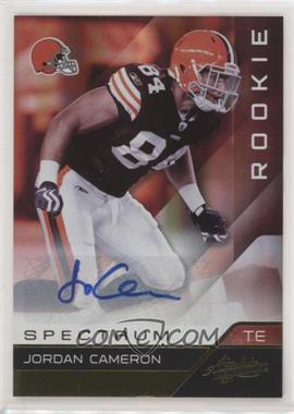 2011 Panini Absolute Memorabilia - [Base] - Spectrum Gold Autographs #119 - Rookie - Jordan Cameron /299