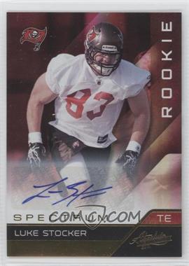 2011 Panini Absolute Memorabilia - [Base] - Spectrum Gold Autographs #123 - Rookie - Luke Stocker /299