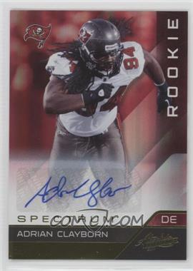 2011 Panini Absolute Memorabilia - [Base] - Spectrum Gold Autographs #150 - Rookie - Adrian Clayborn /299