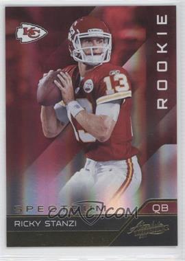 2011 Panini Absolute Memorabilia - [Base] - Spectrum Gold #139 - Rookie - Ricky Stanzi /25