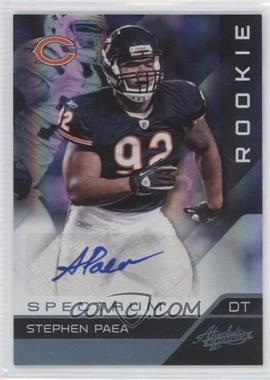 2011 Panini Absolute Memorabilia - [Base] - Spectrum Platinum Autographs #169 - Rookie - Stephen Paea /25