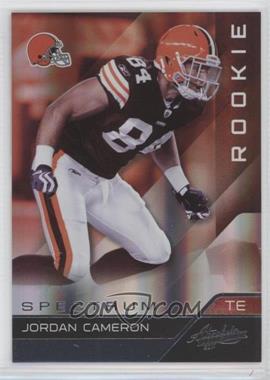 2011 Panini Absolute Memorabilia - [Base] - Spectrum Silver #119 - Rookie - Jordan Cameron /50