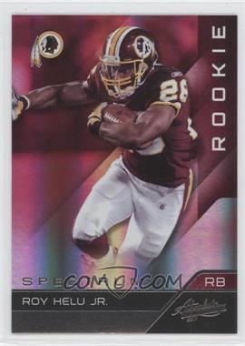 2011 Panini Absolute Memorabilia - [Base] - Spectrum Silver #136 - Rookie - Roy Helu Jr. /50