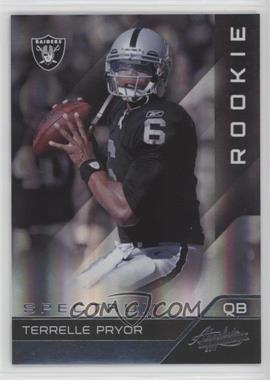 2011 Panini Absolute Memorabilia - [Base] - Spectrum Silver #141 - Rookie - Terrelle Pryor /50