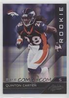 Rookie - Quinton Carter [Noted] #/50