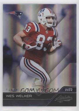 2011 Panini Absolute Memorabilia - [Base] - Spectrum Silver #59 - Wes Welker /50 [EX to NM]