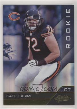 2011 Panini Absolute Memorabilia - [Base] #180 - Rookie - Gabe Carimi /399 [EX to NM]