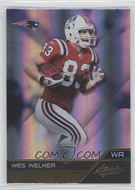 2011 Panini Absolute Memorabilia - [Base] #59 - Wes Welker