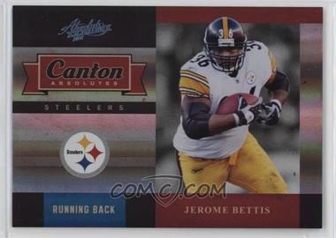 2011 Panini Absolute Memorabilia - Canton Absolutes - Spectrum #22 - Jerome Bettis /100