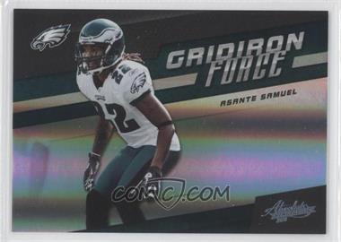 2011 Panini Absolute Memorabilia - Gridiron Force - Spectrum #1 - Asante Samuel /100