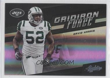 2011 Panini Absolute Memorabilia - Gridiron Force - Spectrum #8 - David Harris /100