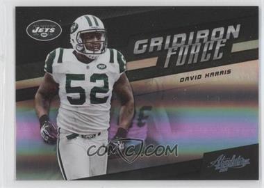 2011 Panini Absolute Memorabilia - Gridiron Force - Spectrum #8 - David Harris /100