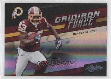 2011 Panini Absolute Memorabilia - Gridiron Force - Spectrum #9 - DeAngelo Hall /100