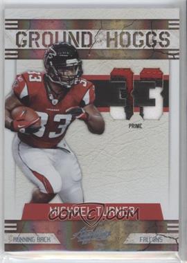 2011 Panini Absolute Memorabilia - Ground Hoggs - Spectrum Jersey Number Materials Prime #15 - Michael Turner /25