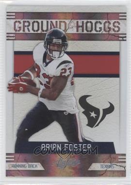 2011 Panini Absolute Memorabilia - Ground Hoggs - Spectrum #25 - Arian Foster /100