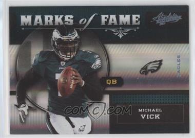 2011 Panini Absolute Memorabilia - Marks of Fame - Spectrum #23 - Michael Vick /100