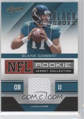 2011 Panini Absolute Memorabilia - NFL Rookie Jersey Collection - Black Box #6 - Blaine Gabbert /5