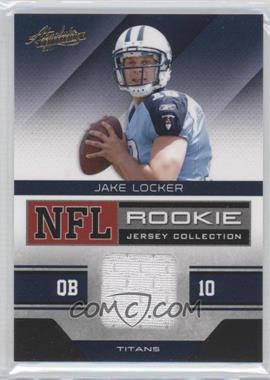 2011 Panini Absolute Memorabilia - NFL Rookie Jersey Collection #15 - Jake Locker