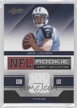 2011 Panini Absolute Memorabilia - NFL Rookie Jersey Collection #15 - Jake Locker