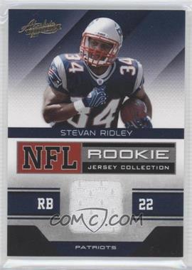 2011 Panini Absolute Memorabilia - NFL Rookie Jersey Collection #31 - Stevan Ridley