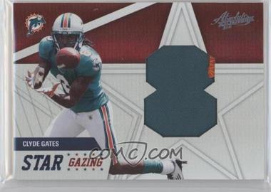 2011 Panini Absolute Memorabilia - Star Gazing - Jumbo Jersey Number Materials Prime #13 - Clyde Gates /25