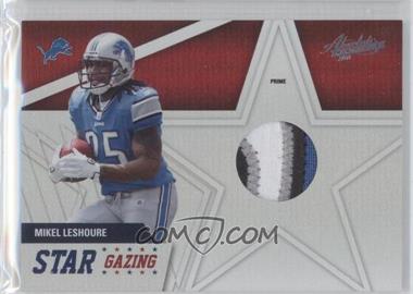 2011 Panini Absolute Memorabilia - Star Gazing - Materials Prime #17 - Mikel Leshoure /50