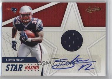 2011 Panini Absolute Memorabilia - Star Gazing - Materials Signatures #18 - Stevan Ridley /49