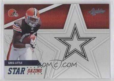 2011 Panini Absolute Memorabilia - Star Gazing - Spectrum #20 - Greg Little /50