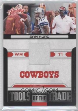 2011 Panini Absolute Memorabilia - Tools of the Trade Materials - Red #11 - Sam Hurd /250