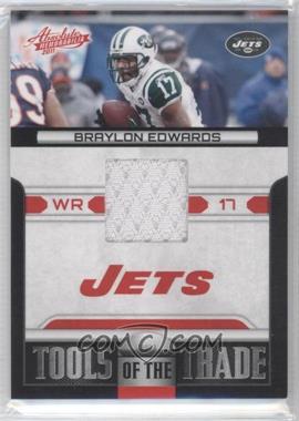 2011 Panini Absolute Memorabilia - Tools of the Trade Materials - Red #2 - Braylon Edwards /250