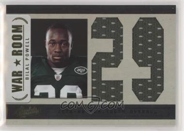 2011 Panini Absolute Memorabilia - War Room - Jumbo Jersey Number Materials #6 - Bilal Powell /10