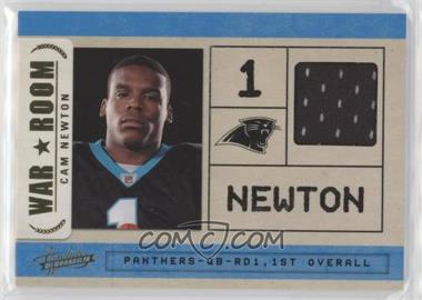 2011 Panini Absolute Memorabilia - War Room - Materials #7 - Cam Newton