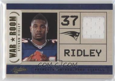 2011 Panini Absolute Memorabilia - War Room - Materials #9 - Stevan Ridley