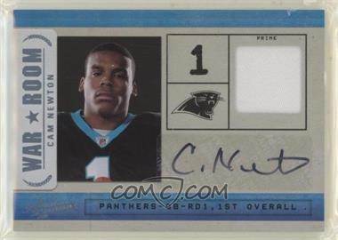 2011 Panini Absolute Memorabilia - War Room - Spectrum Materials Prime Signatures #7 - Cam Newton /25