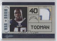 Jordan Todman #/50