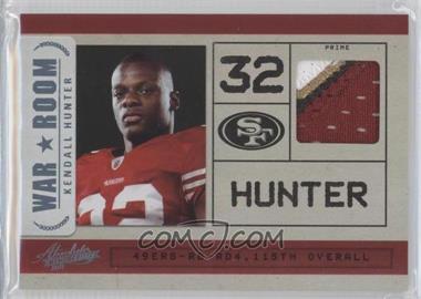 2011 Panini Absolute Memorabilia - War Room - Spectrum Materials Prime #26 - Kendall Hunter /50