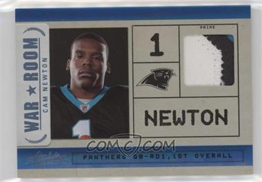 2011 Panini Absolute Memorabilia - War Room - Spectrum Materials Prime #7 - Cam Newton /50